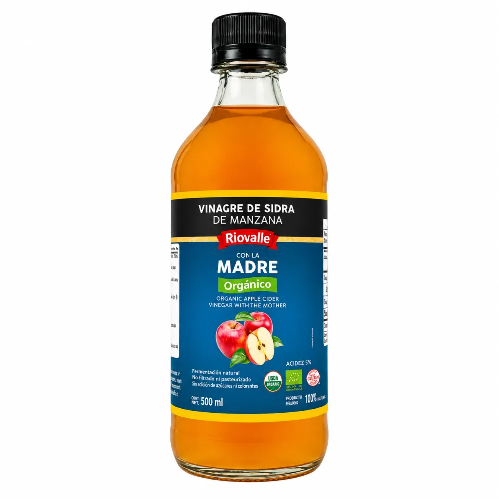 VINAGRE DE MANZANA LA MADRE X500ML