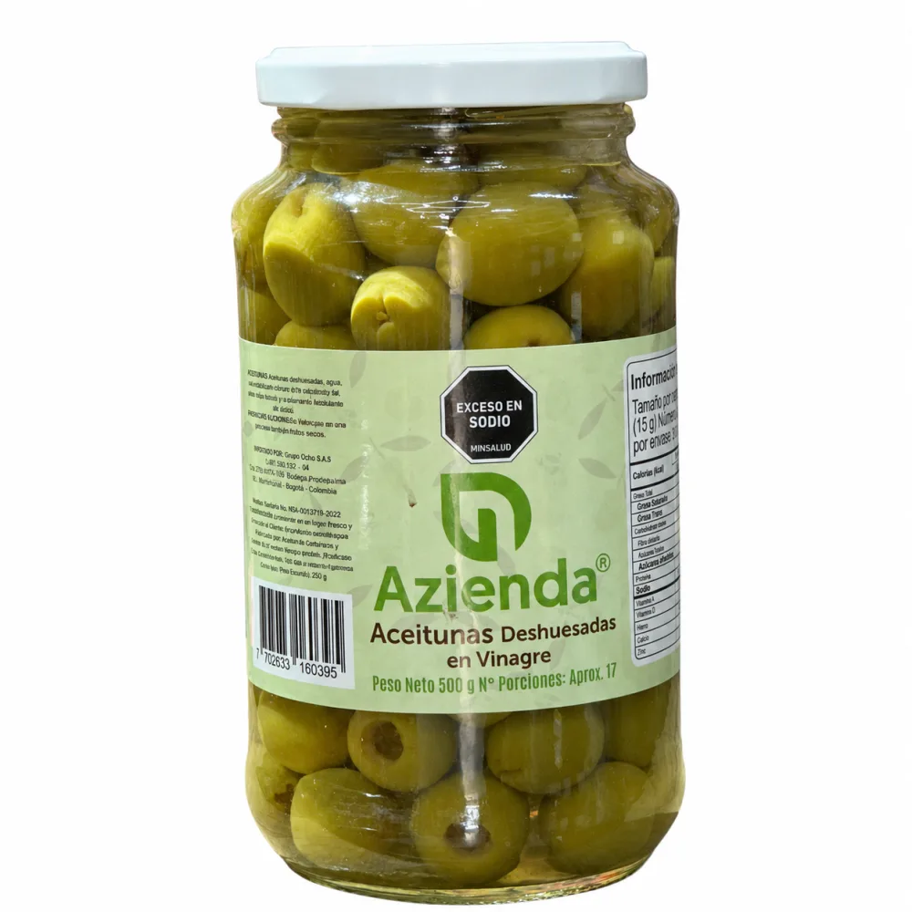 ACEITUNA DESH FCO AZIENDA X 500