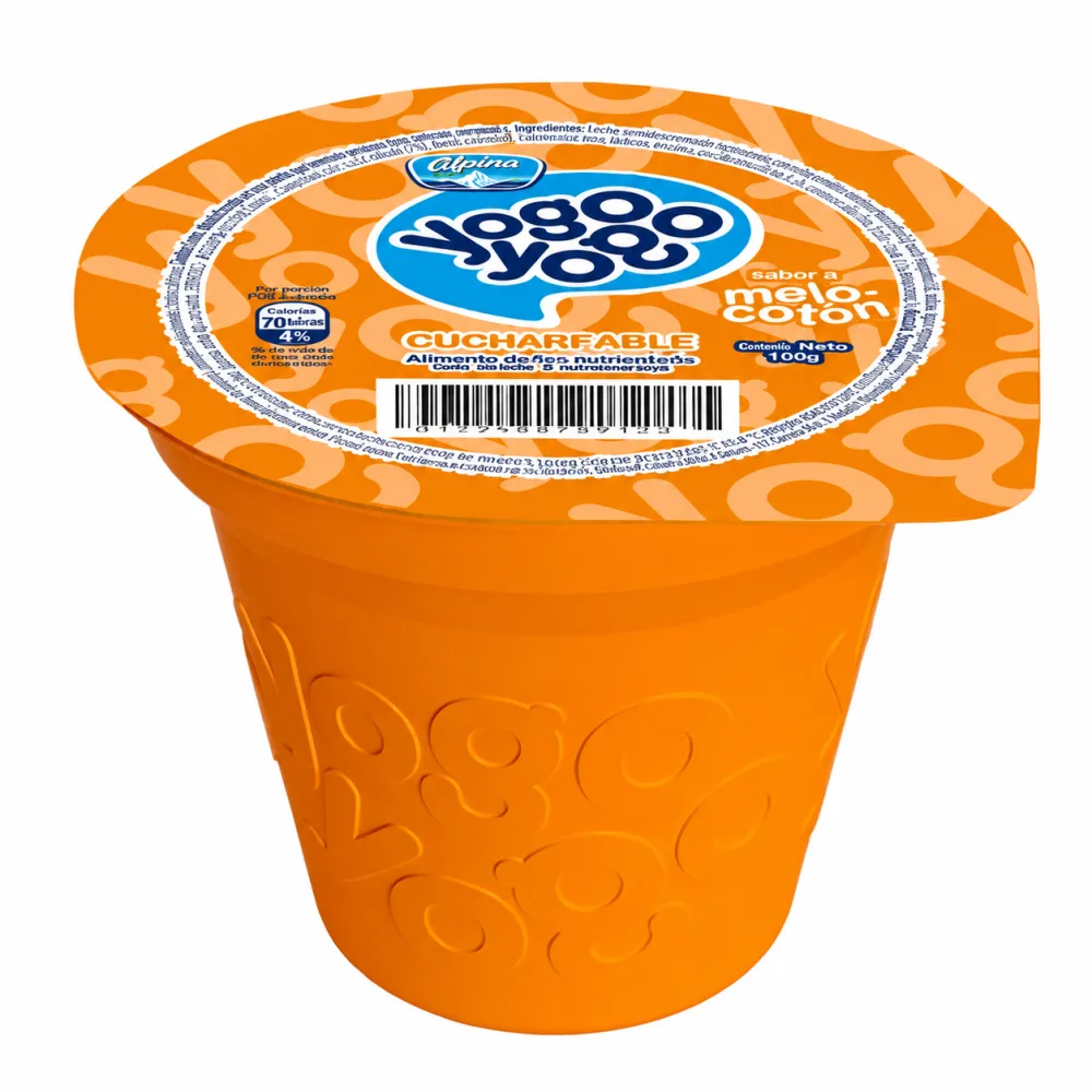YOGO YOGO CUCHAREABLE MELOCOTON ALPINA X