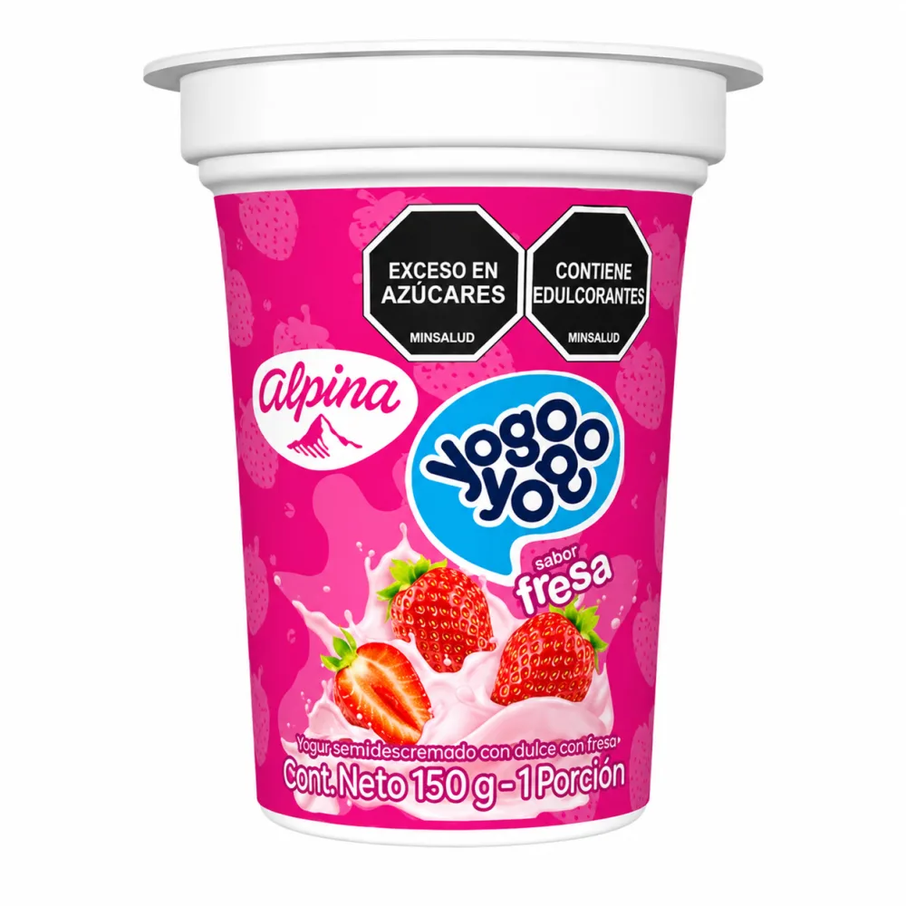 YOGO YOGO VASO FRESA X 150 G