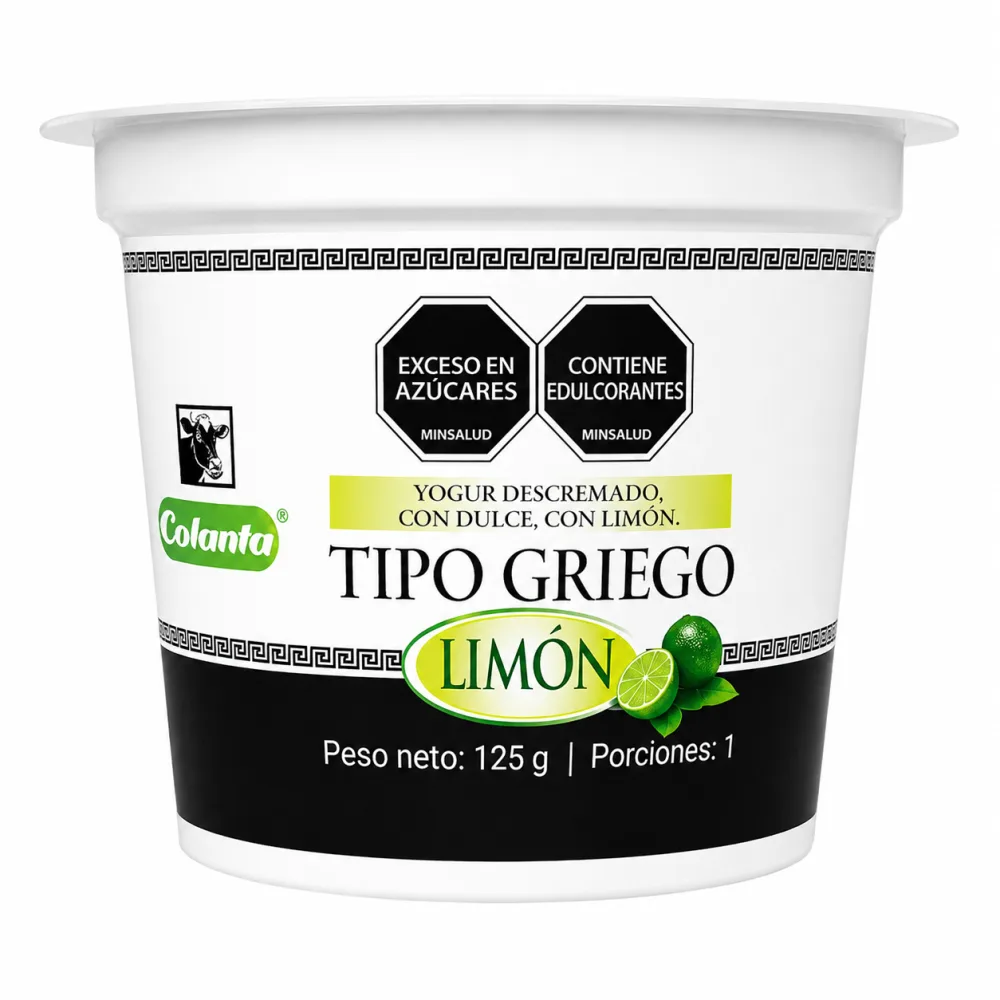 YOGUR GRIEGO COLANTA LIMON X 125G