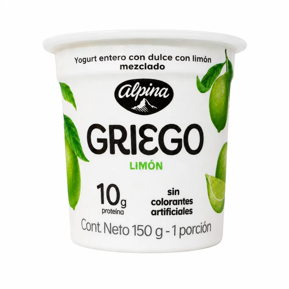 YOGUR GRIEGO LIMON ALPINA X 150G