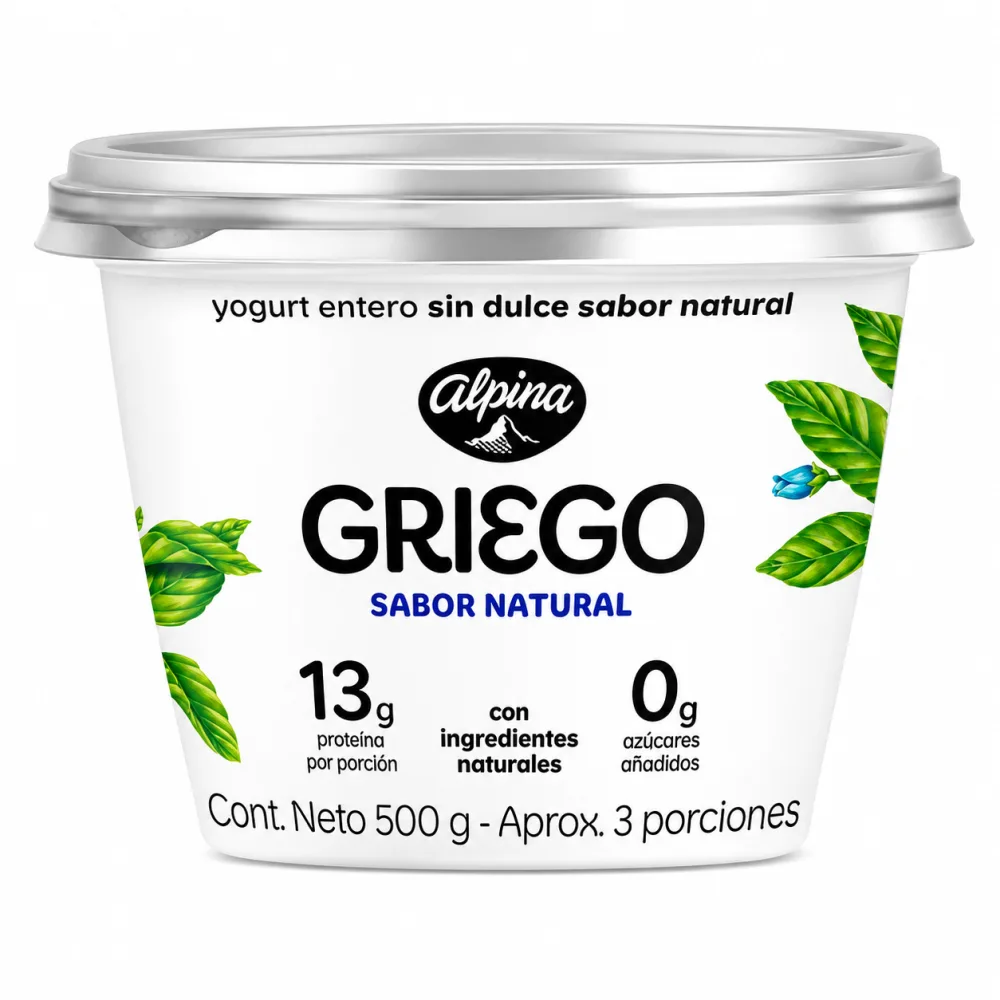 YOGURT GRIEGO  NAT ALPINA X 500 G