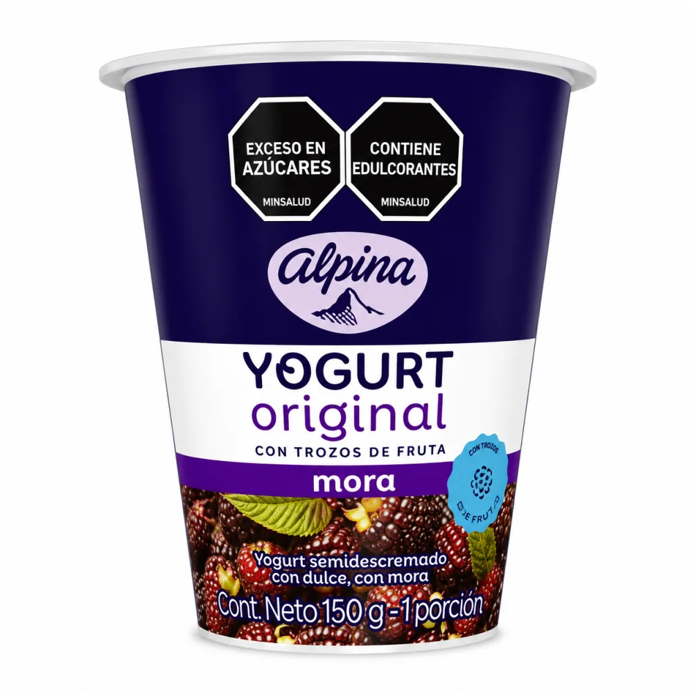 YOGUR MORA ALPINA X 150G