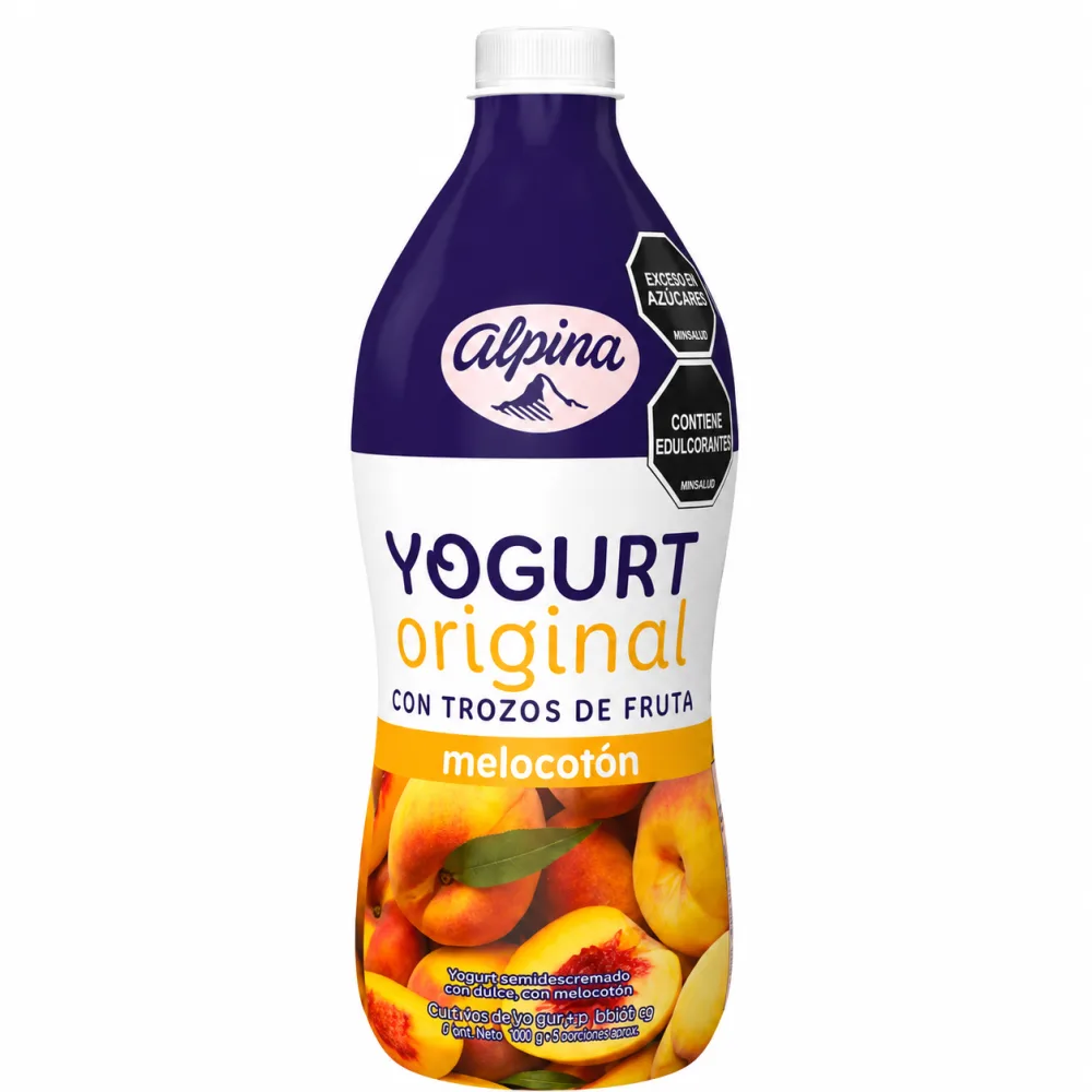 YOGUR ORIGINAL ALPINA MELOCOTON X 1750G
