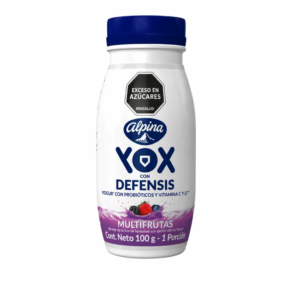 YOX MULTIFRUTAS ALPINA X 100G