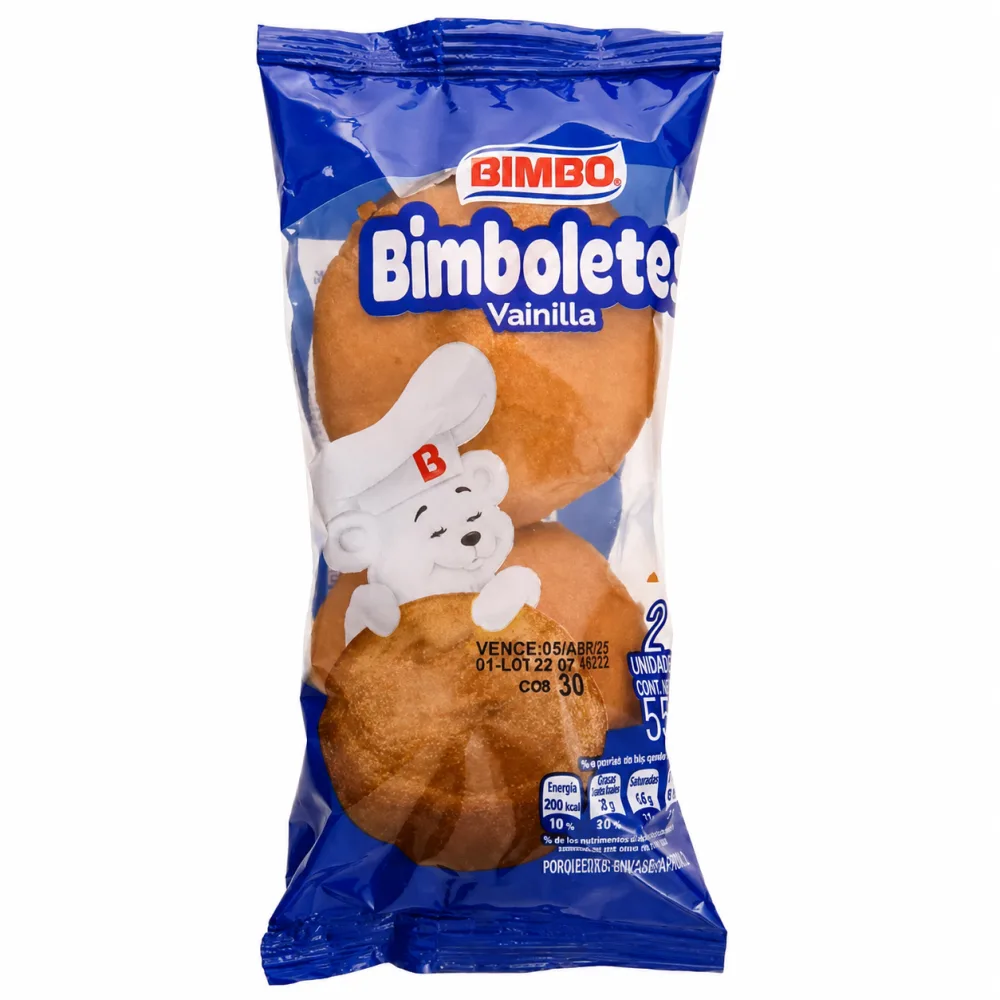 BIMBOLETE VAINILLA X 2 UND