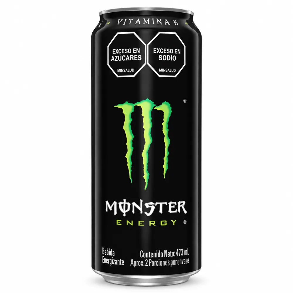 MONSTER GREEN LATA X 473