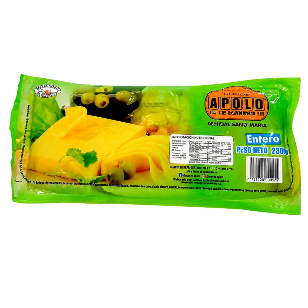 BL ENTERO BAÑO MARIA X 2300 G APOLO