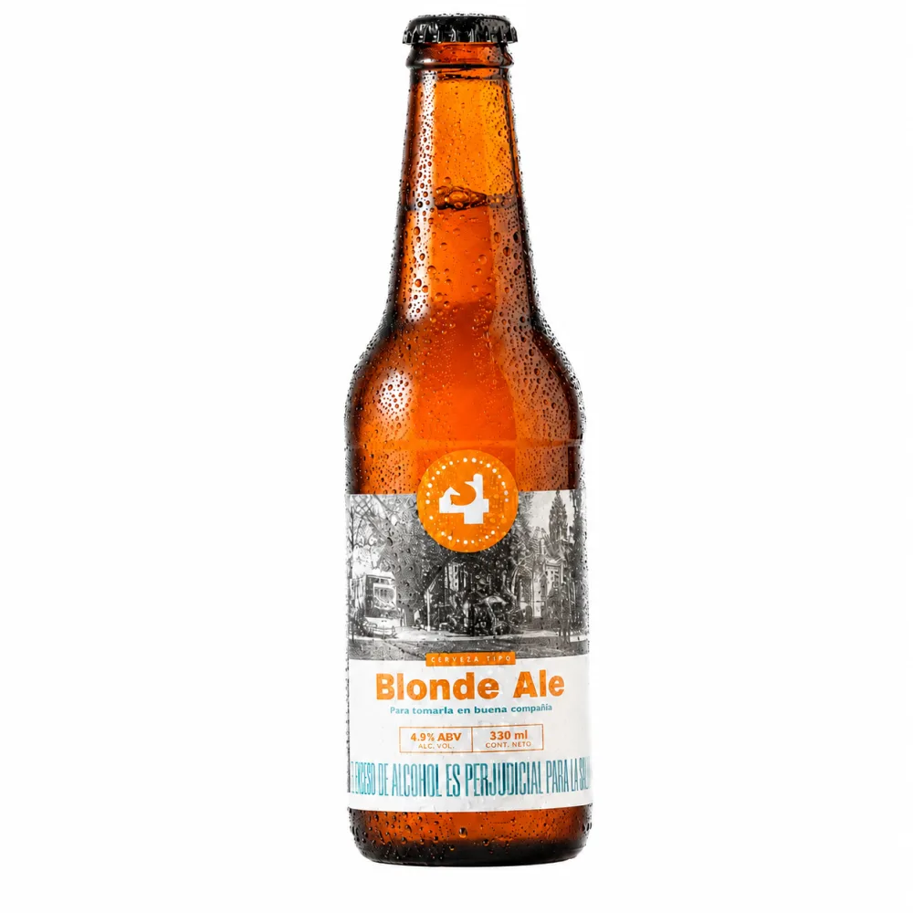 CERVEZA BLONDE 4S 330