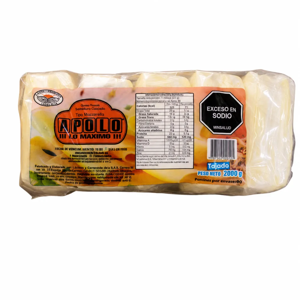 BLOQUE TAJADO APOLO X 2000 G