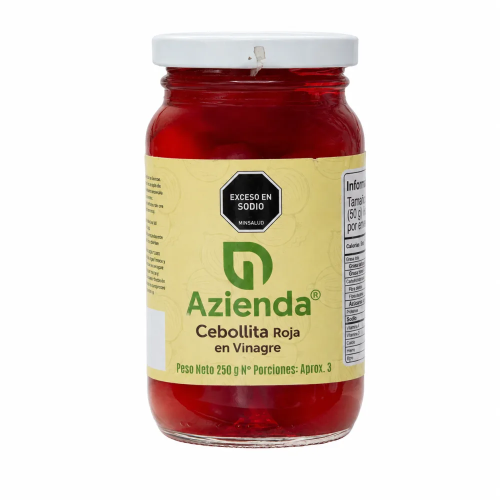 CEBOLLITA ROJA EN VINAGRE X 250 G