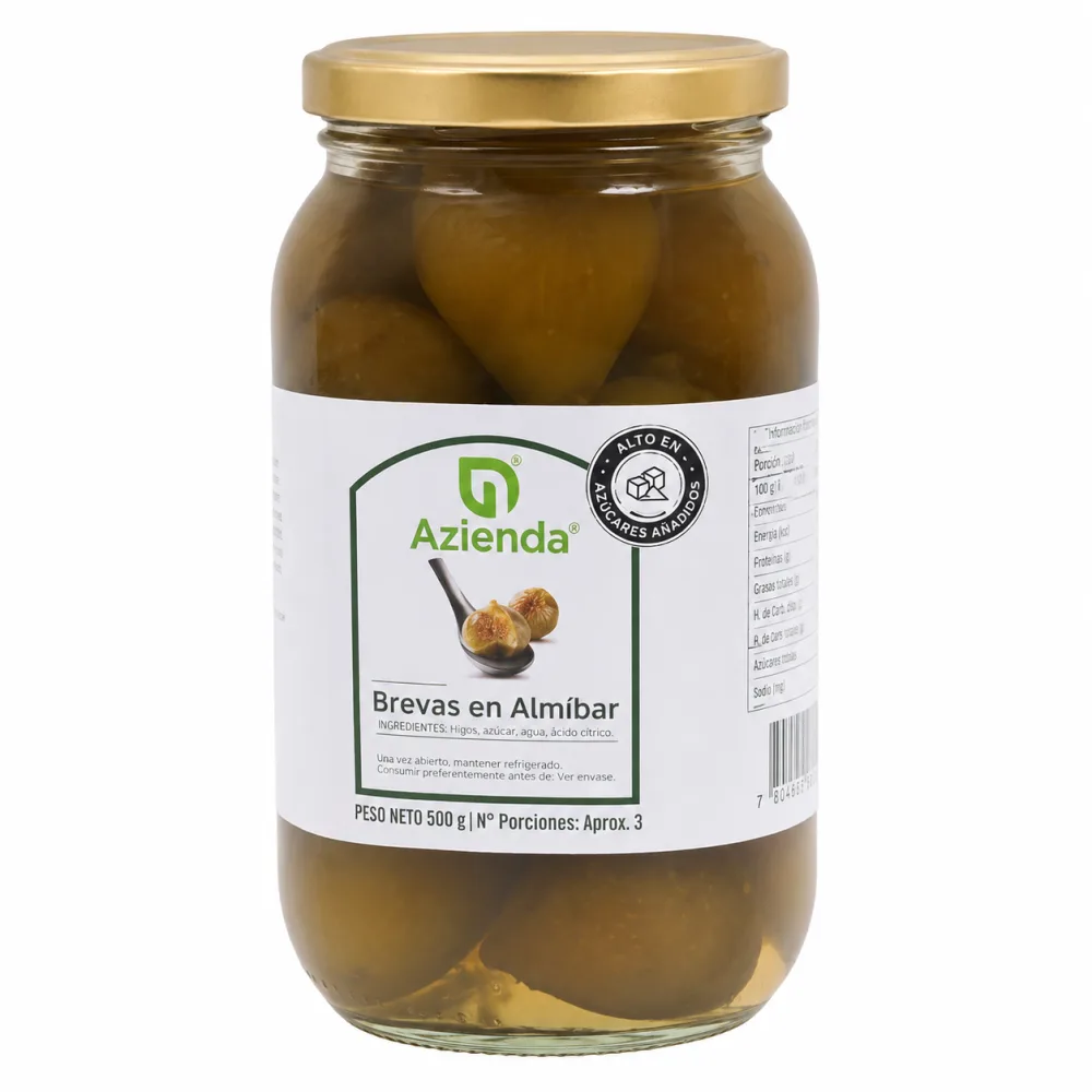BREVAS EN ALMIBAR AZIENDA FRASCO X 500 G
