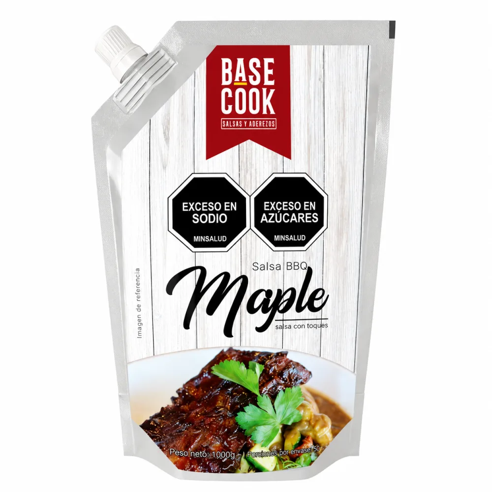 SALSA BBQ MAPLE BASE COOK X 1000 G
