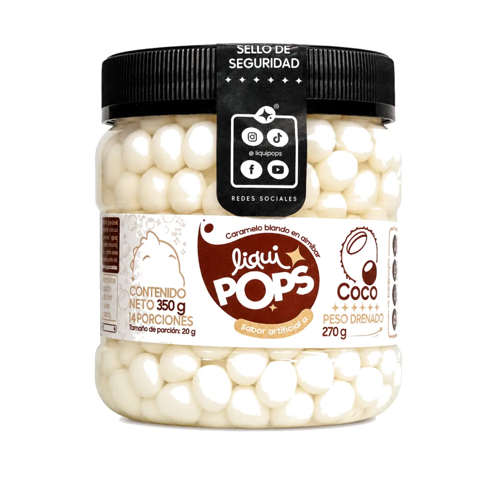 LIQUIPOPS COCO X 350 GR