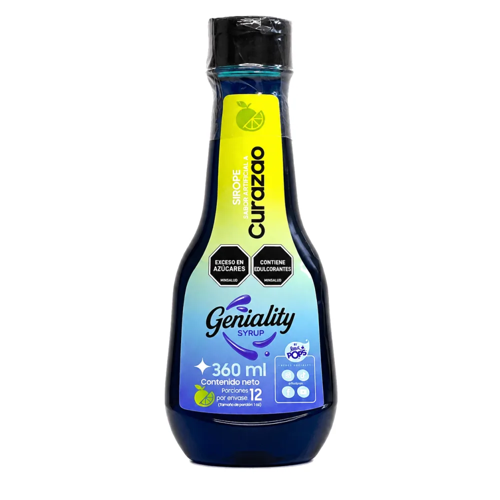 SIROPE GENIALITY CURAZAO X 360 ML