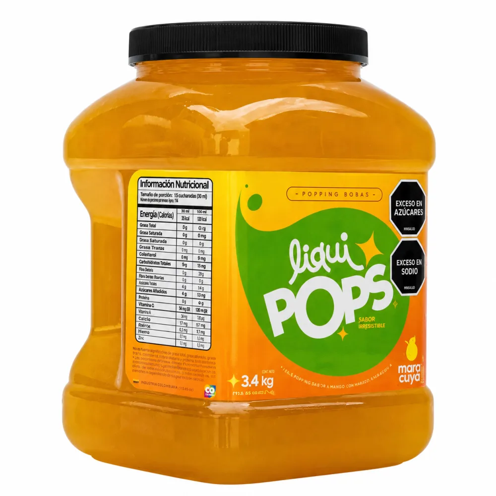 LIQUIPOPS MARACUYA CON SAL/SIN SAL X 3400
