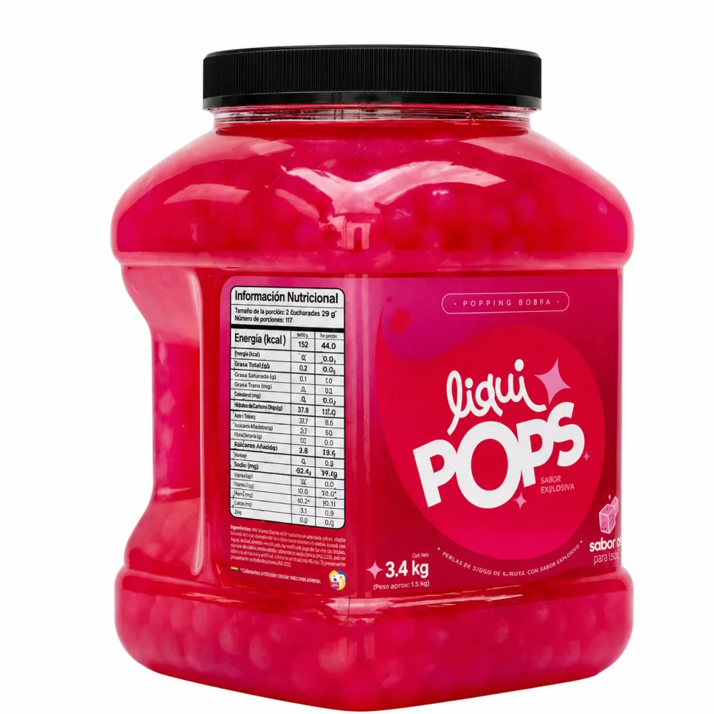 LIQUIPOPS ICE PINK X 3400 KG