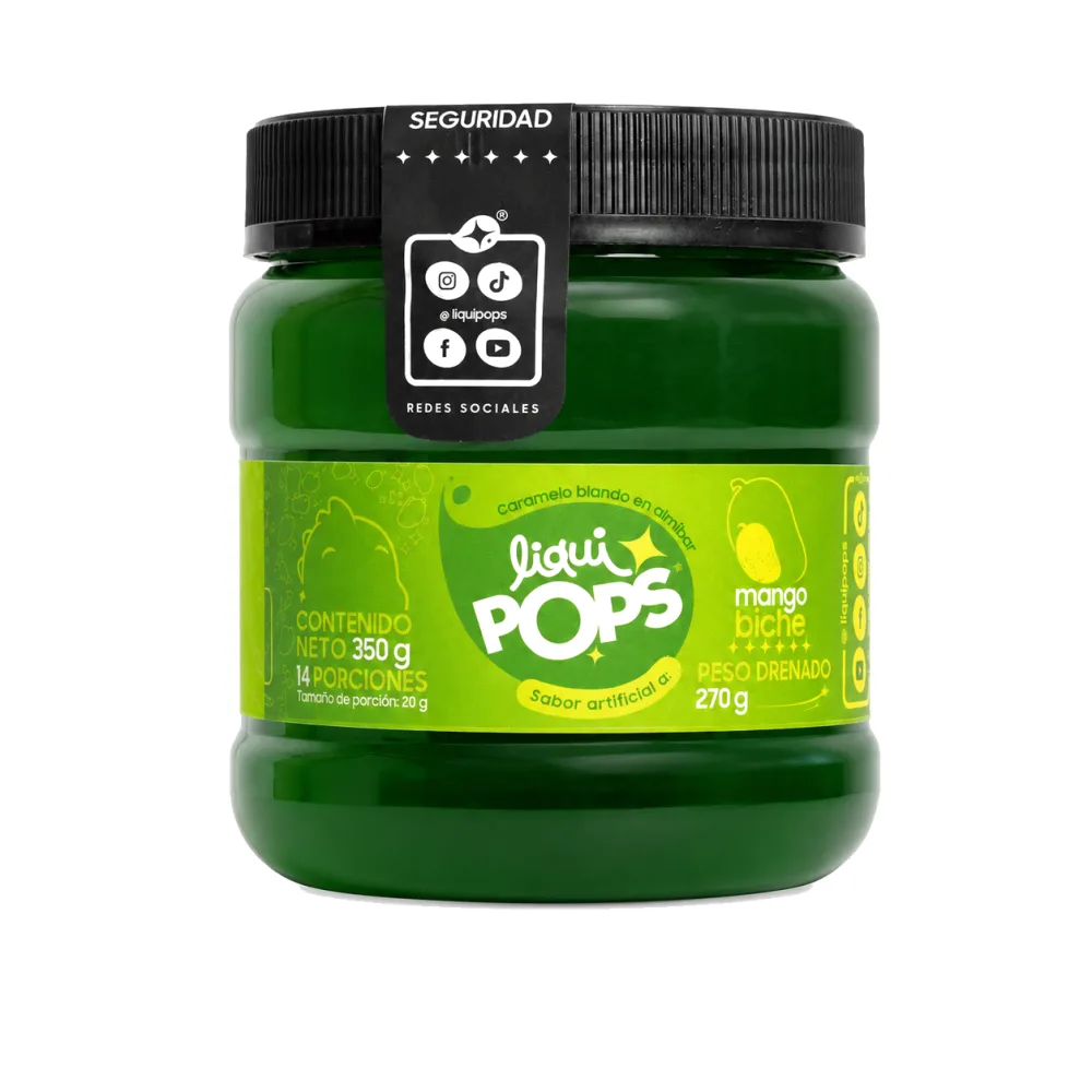 LIQUIPOPS MANGO BICHE X 350 G