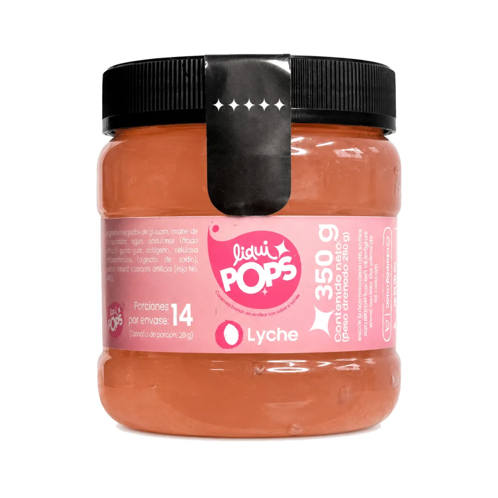 LIQUIPOPS LYCHE X 350 G