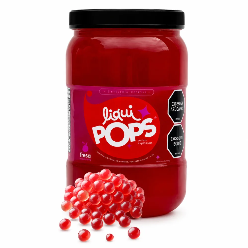 LIQUIPOPS FRESA X 1150 KG