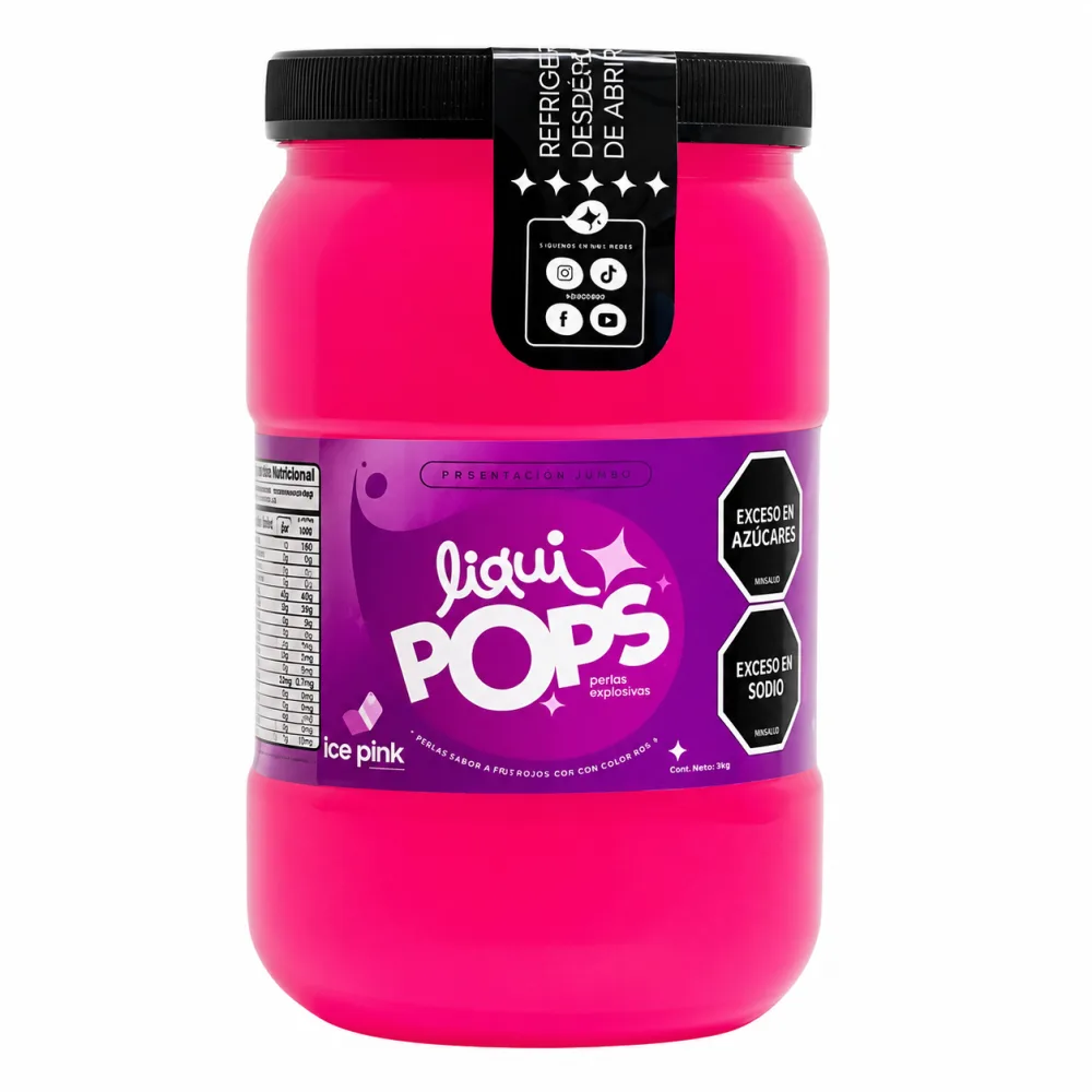 LIQUIPOPS ICE PINK X 1150 KG
