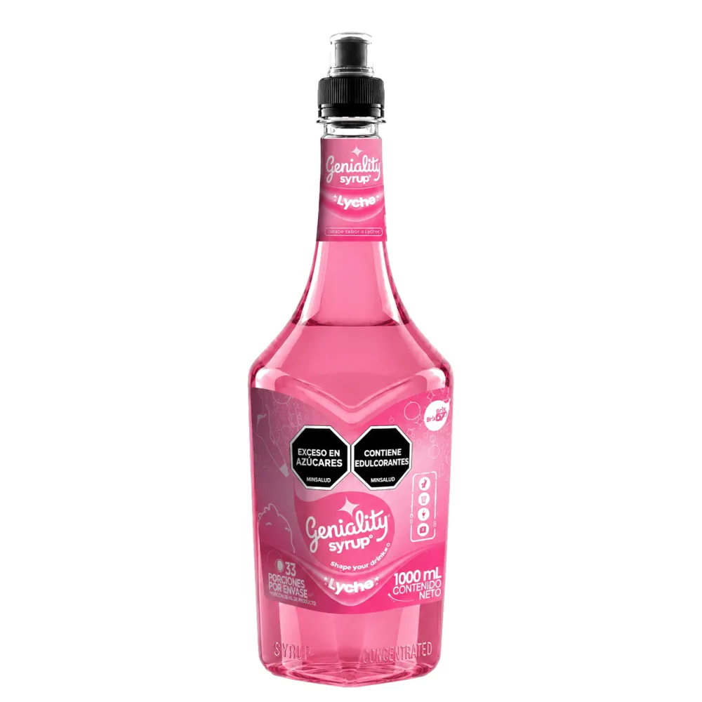 SIROPE GENIALITY LYCHE X 1000 ML