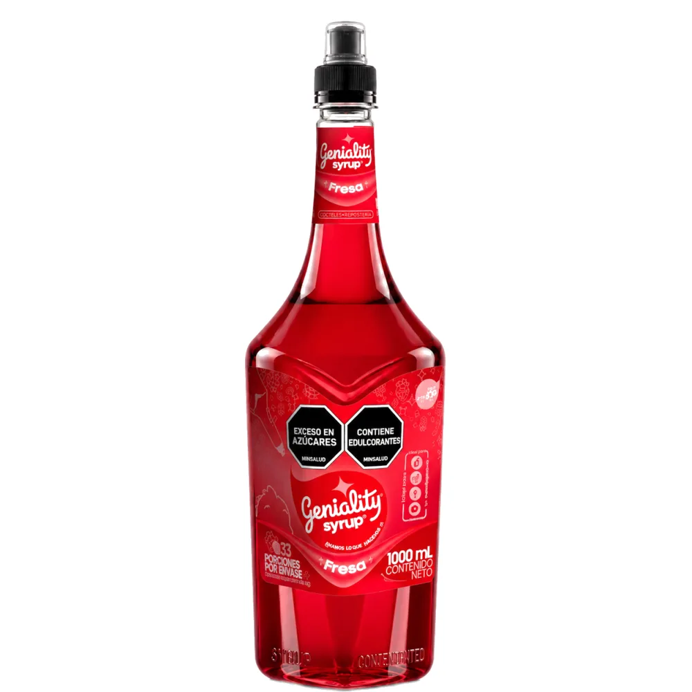 SIROPE GENIALITY FRESA X 1000 ML