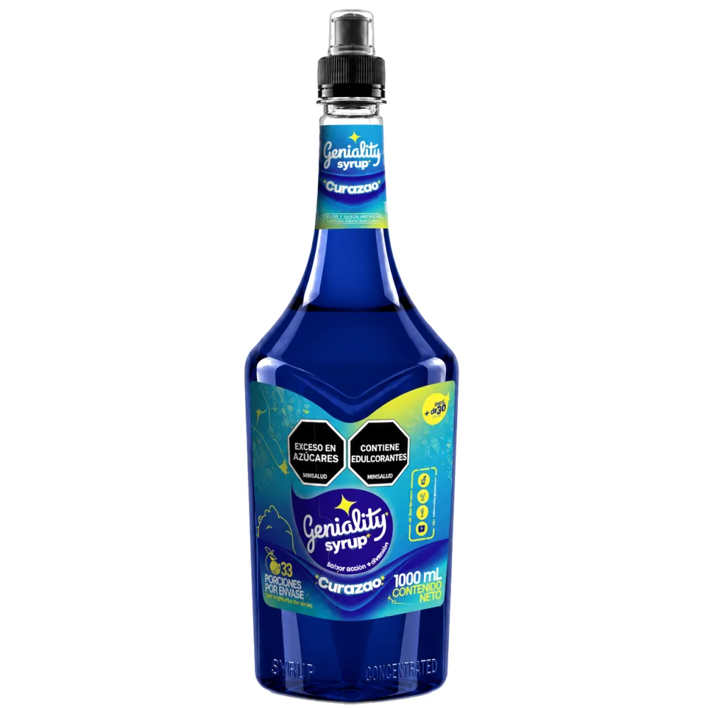 SIROPE GENIALITY CURAZAO X 1000 ML