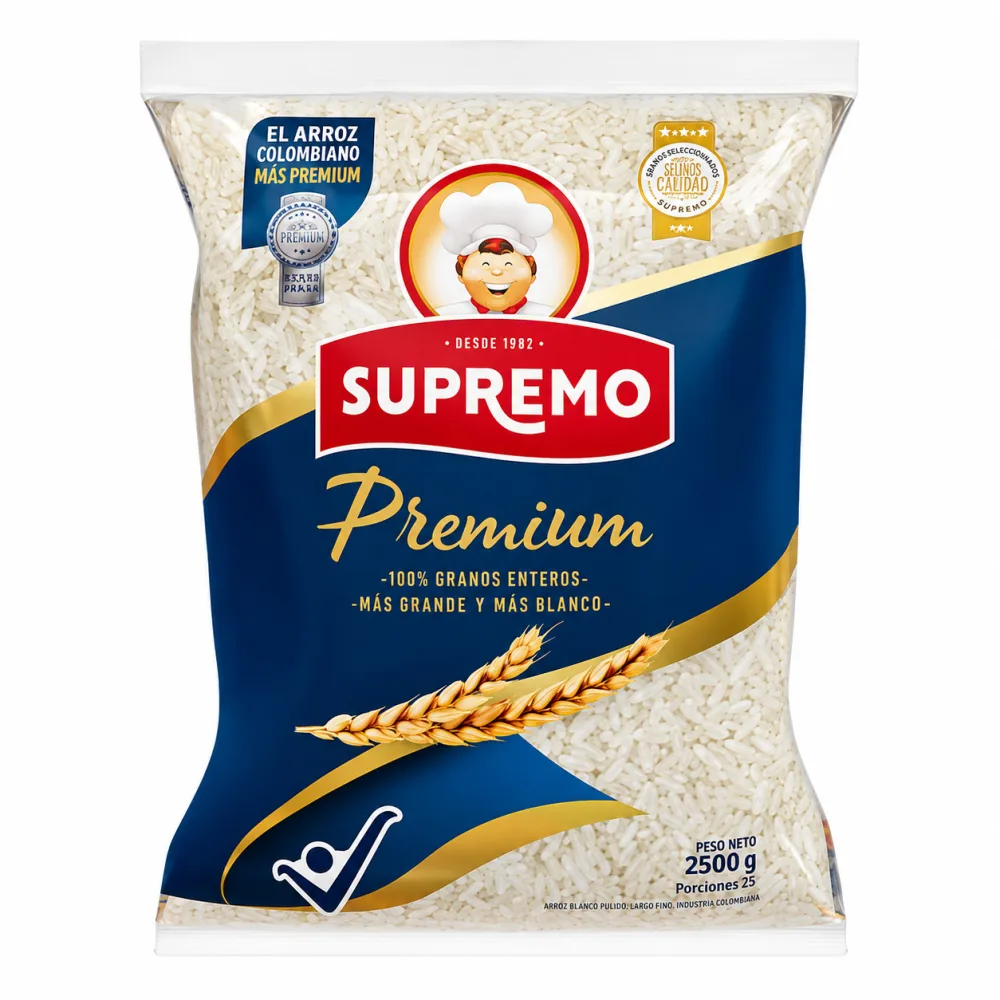 ARROZ SUPREMO PREMIUM X 2.5 kg