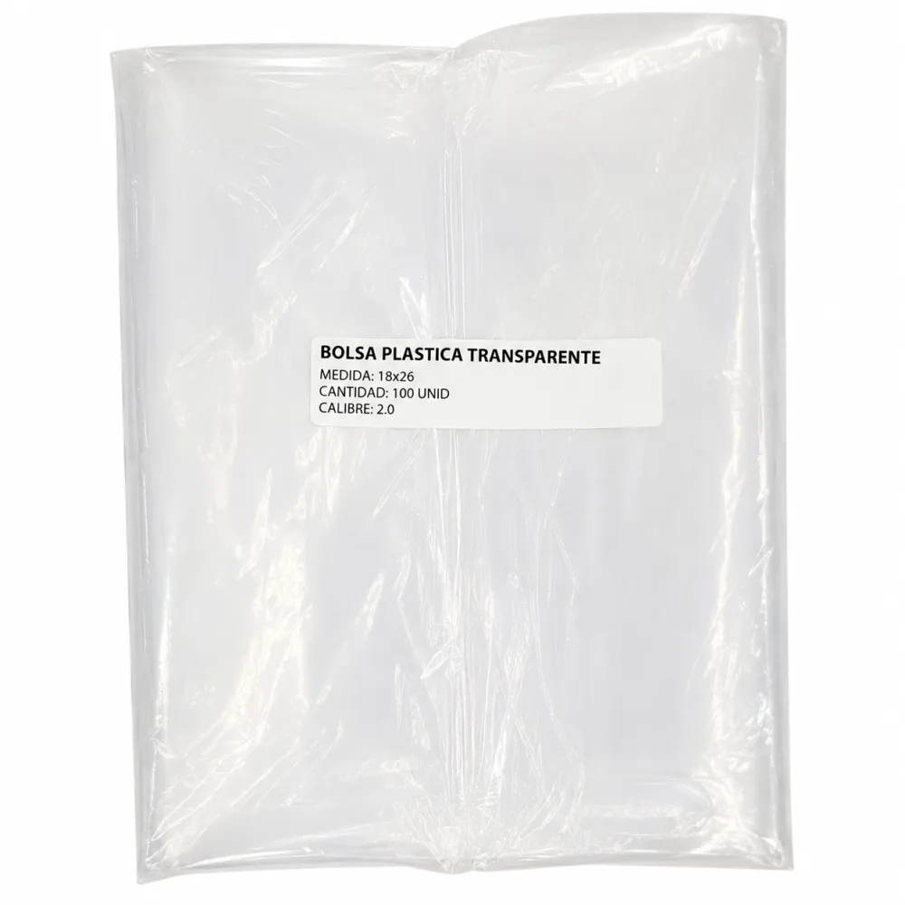 BOLSA 10-14 TRANSPARENTE