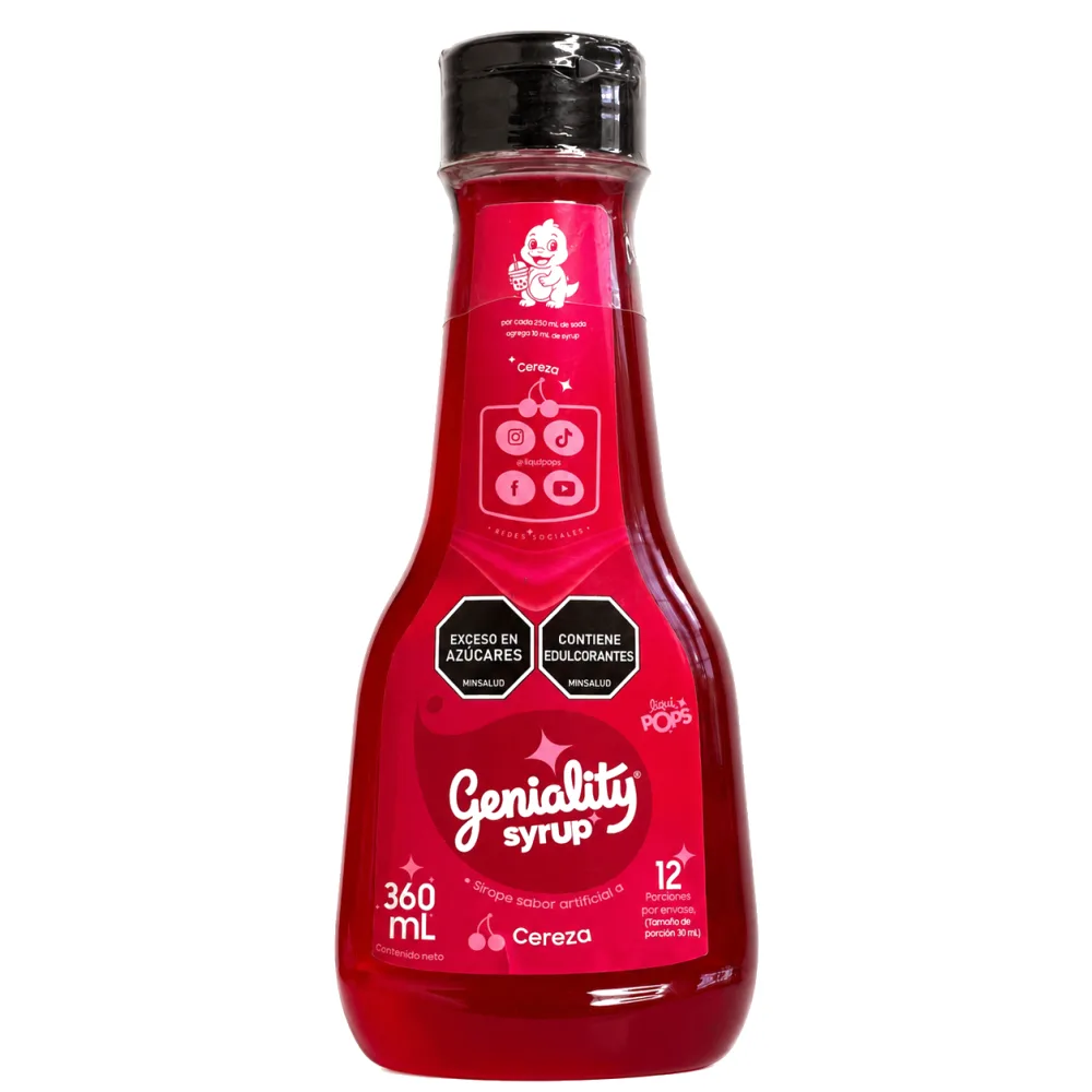 SIROPE GENIALITY CEREZA X 360 ML