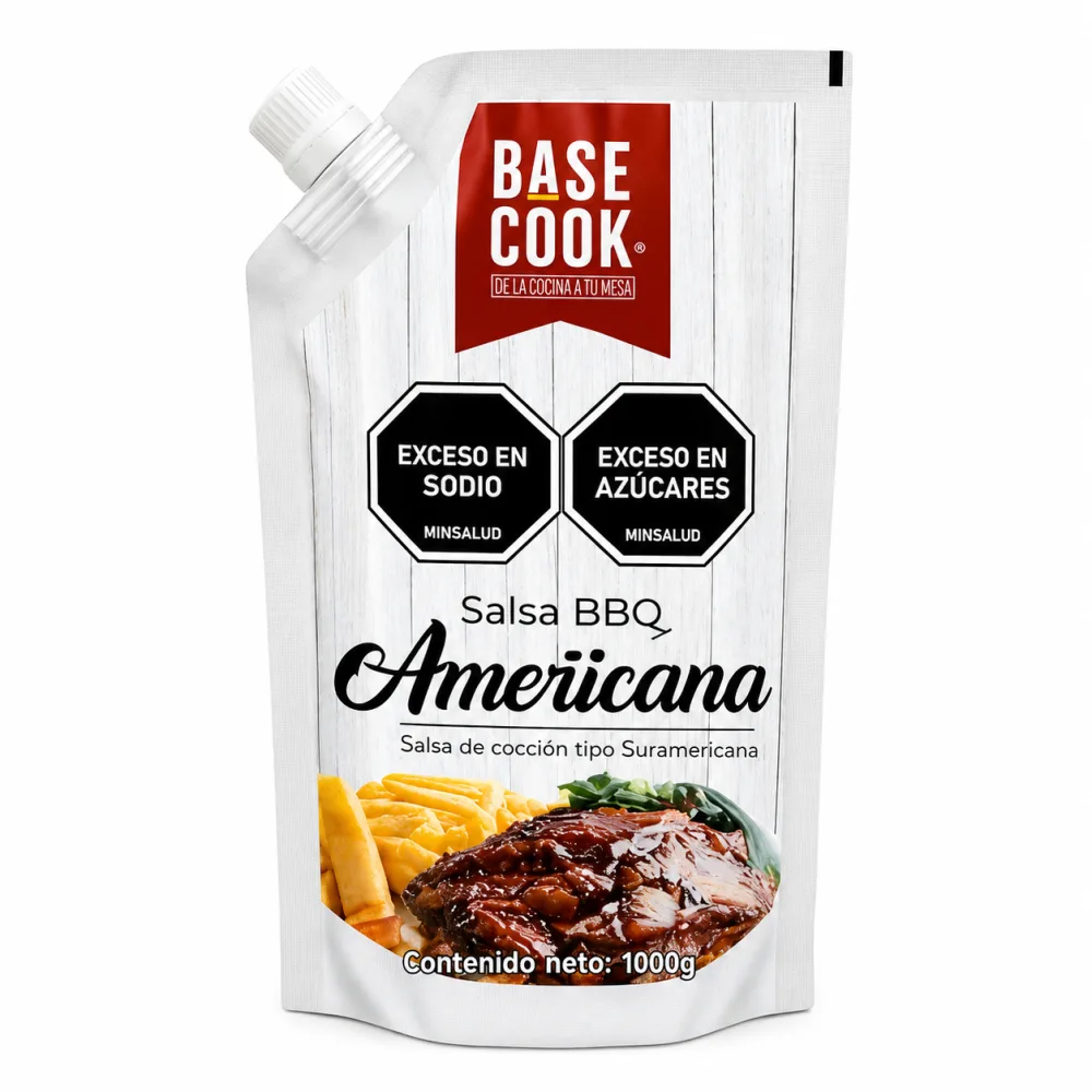 BBQ AMERICANA BASE COOK X 1000 KG