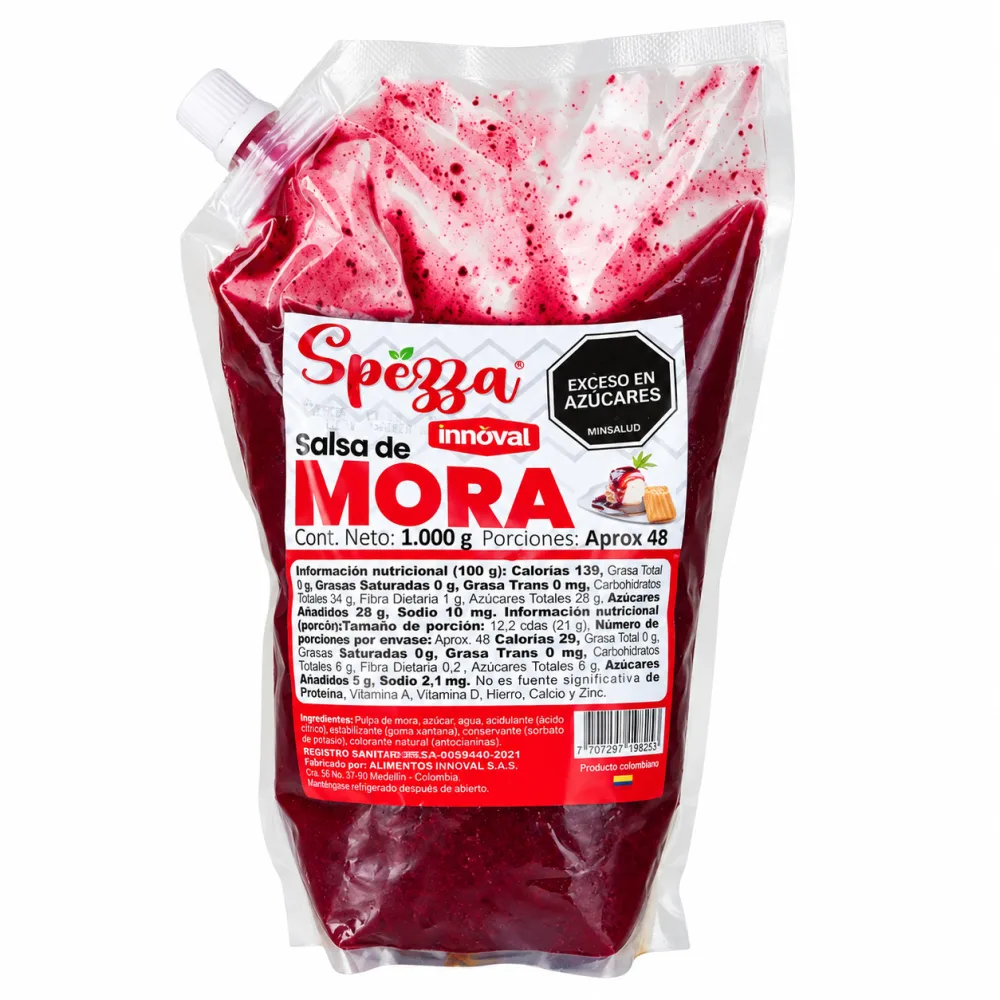 SALSA MORA SPEZZA INNO X 1000 G