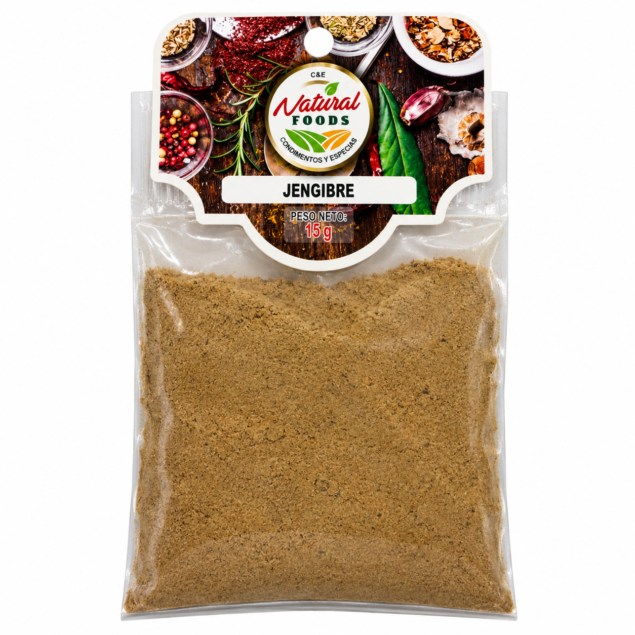 GENGIBRE NATURAL FOODS X 15G
