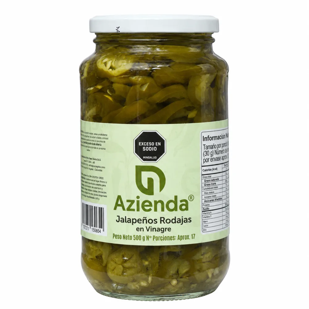 JALAPEÑO TAJ FCO X 500 G AZIENDA