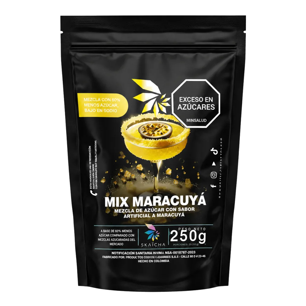 SKARCHA MIX MARACUYA AZUCAR X 250
