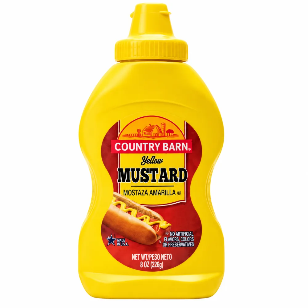 MOSTAZA AMARILLA COUNTRY X 8 OZ