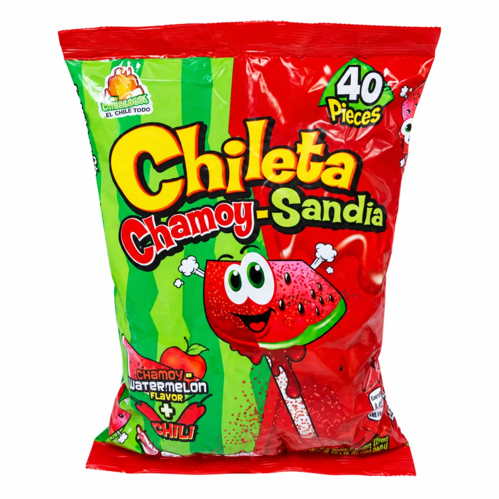 CHUPETA SANDIA/CHAMOY X 40 UND