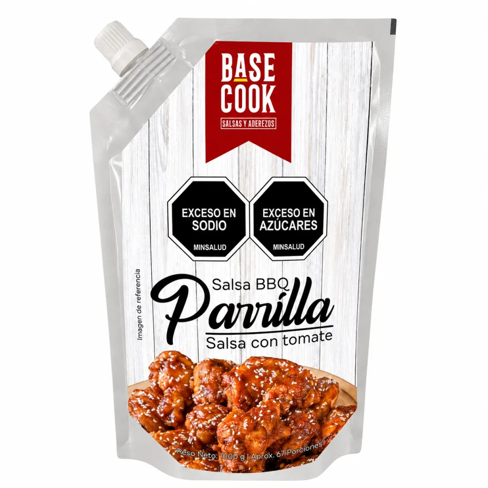 BBQ PARRILLA BASE COOK X 1000 G