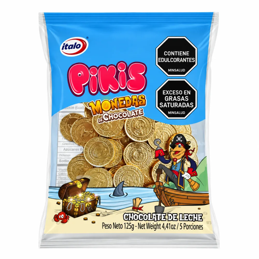 MONEDAS DE CHOCOLATE X 75 G