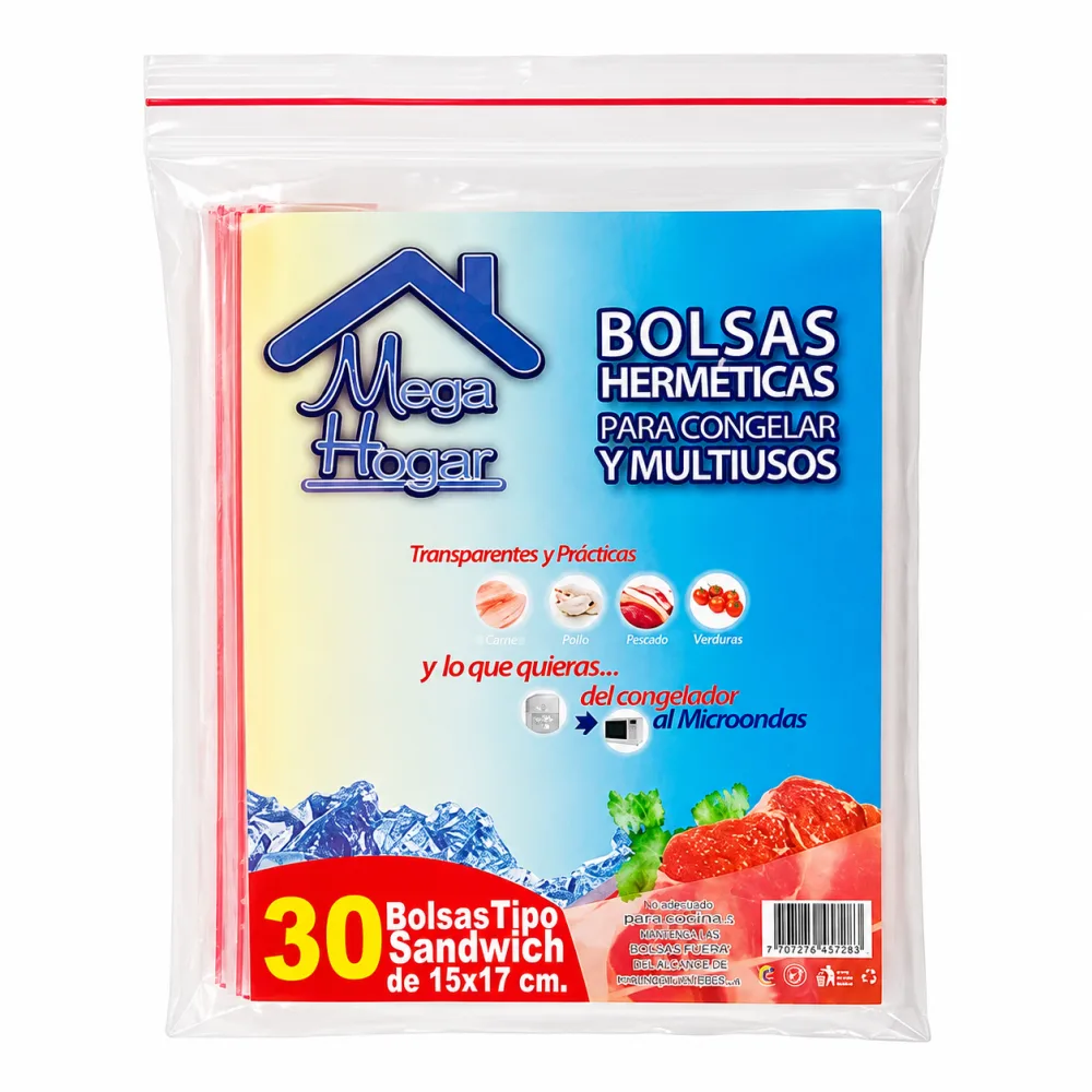 BOLSA HERMETICA 15X17 X 30 UND