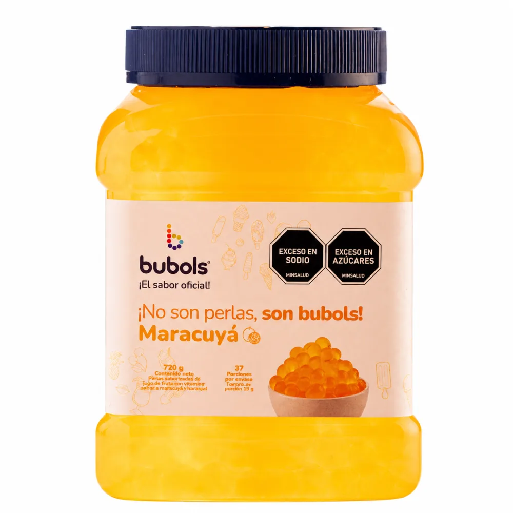 PERLAS BUBOLS MARACUYA X 810 G