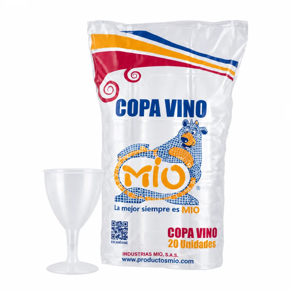 COPA VINO MIO X 20 UND
