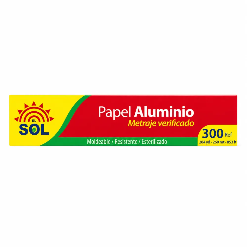 ALUMINIO EL SOL X 300 MT
