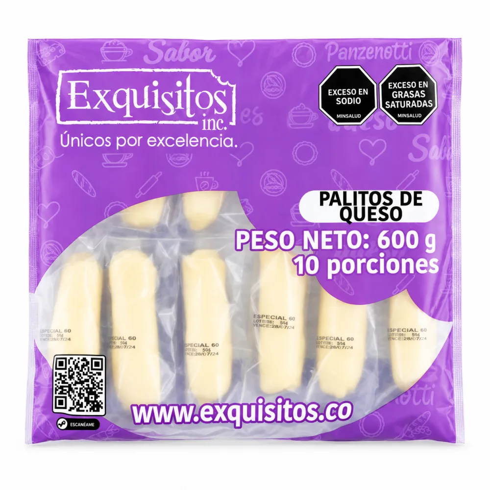 PALO DE QUESO EXQUISITOS X UND