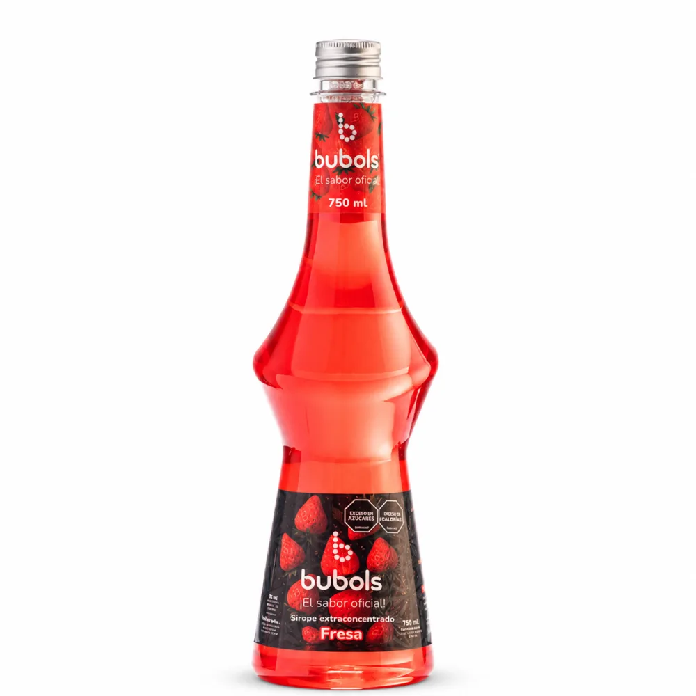 SIROPE BUBOLS FRESA X 750 ML