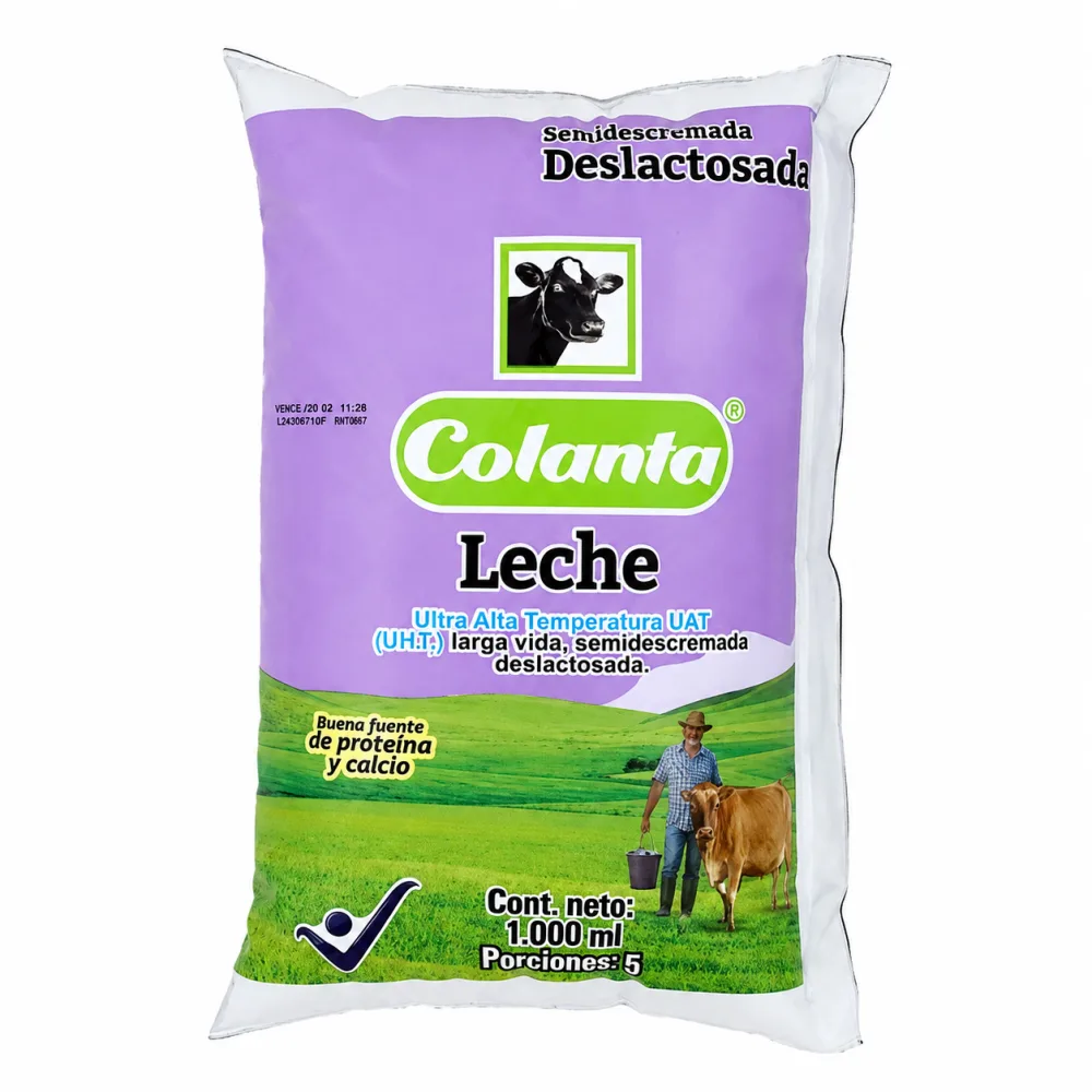 LECHE LIQUIDA COLANTA DESLACTOSADA X 1000