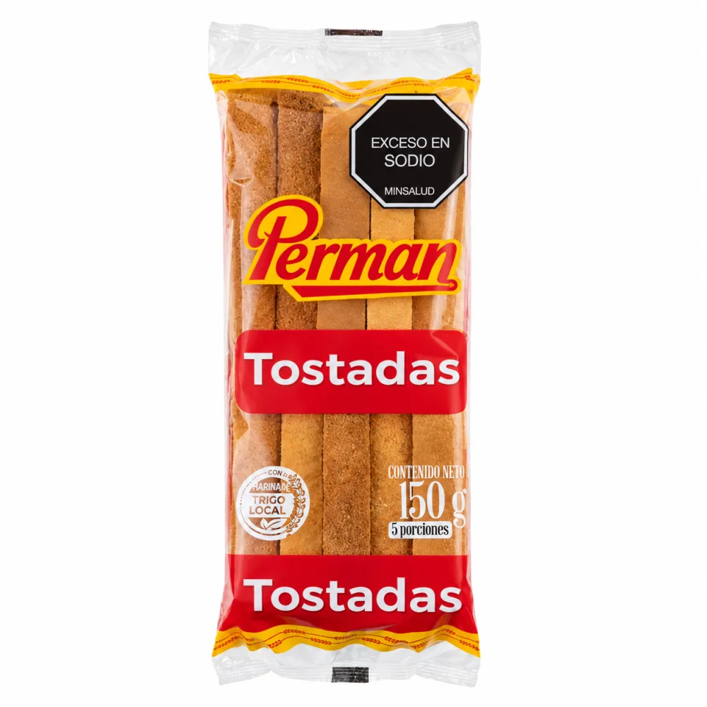 TOSTADA BLANCA X 10U 150 G PERMAN