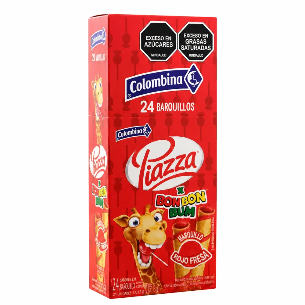 PIAZZA JIRAFA BON BON BUM X 24